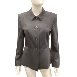 VTG Laurèl Escada Tailored Women’s Blazer Size S Classy Well Structured Black